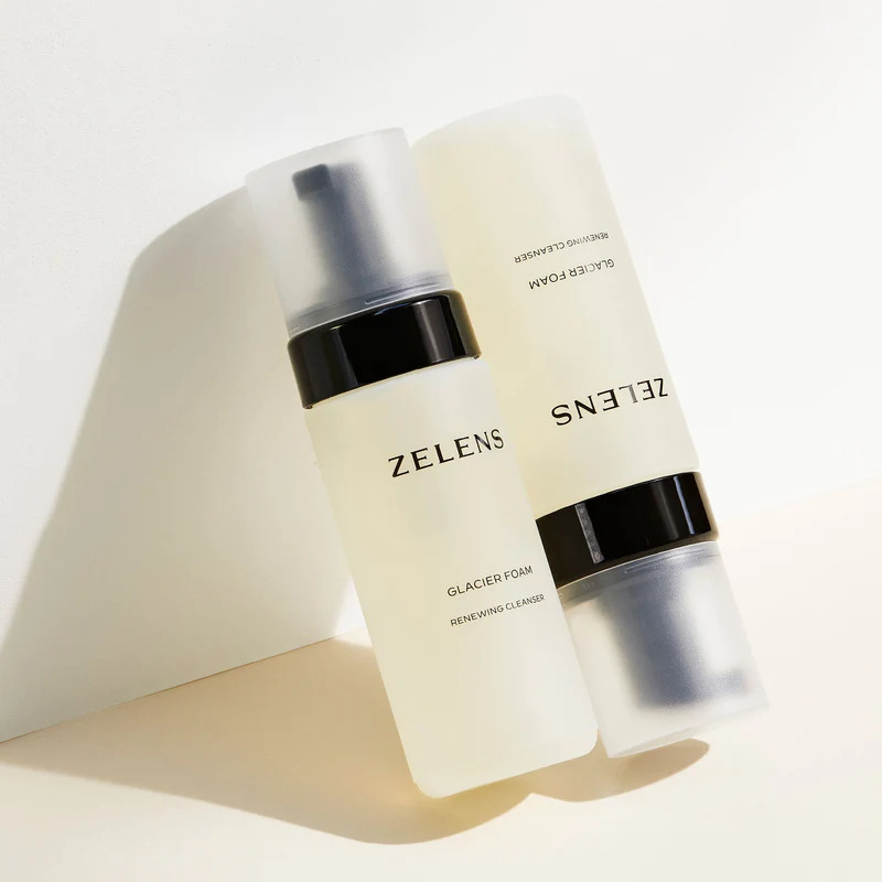 Zelens Glacier Foam Renewing Cleanser