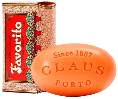 Claus Porto Favorito Red Poppy Soap 150 g