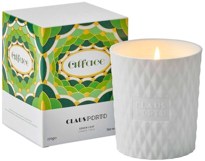 Claus Porto Alface - Green Leaf Candle