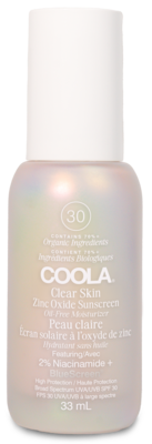Coola Clear Skin Mineral Sunscreen SPF30
